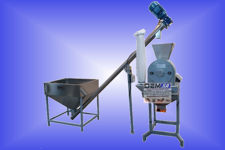 Helezonlu Pudra Şeker Değirmeni