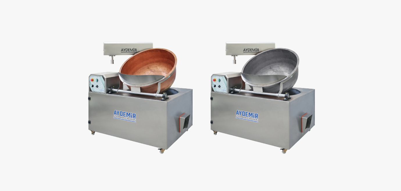 Gazlı Lokum Pişirme Kazanı (Bakır-Krom)