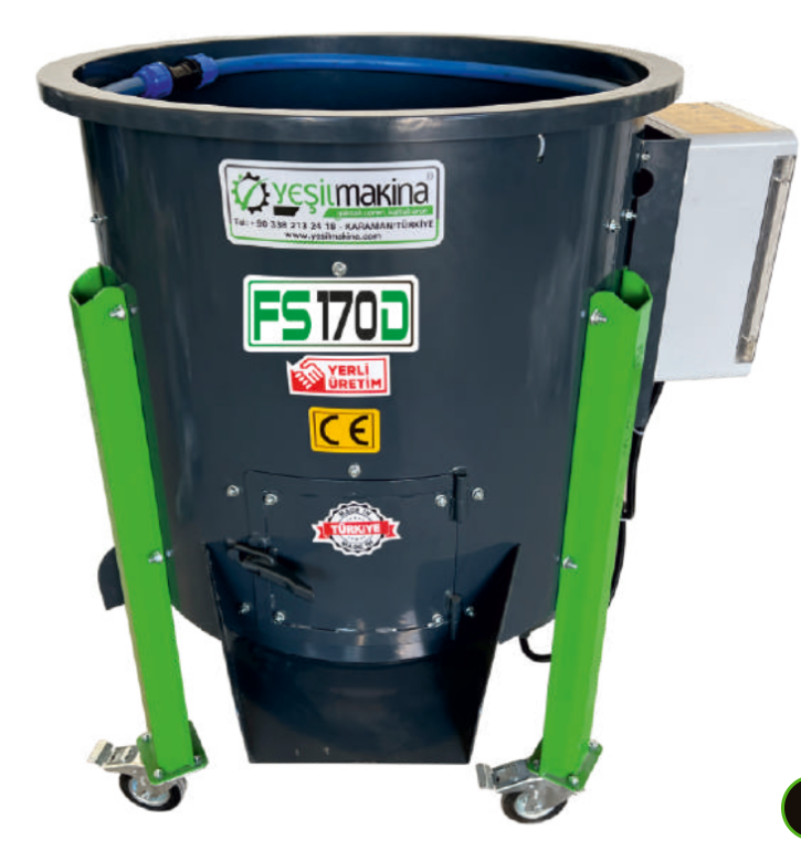 Yeşil Kabuklu Ceviz Soyma Makinesi