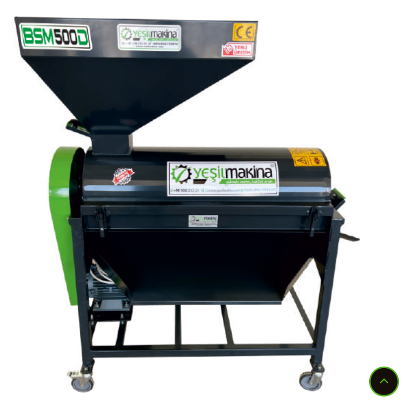 Yeşil Kabuklu Badem Soyma Makinesi