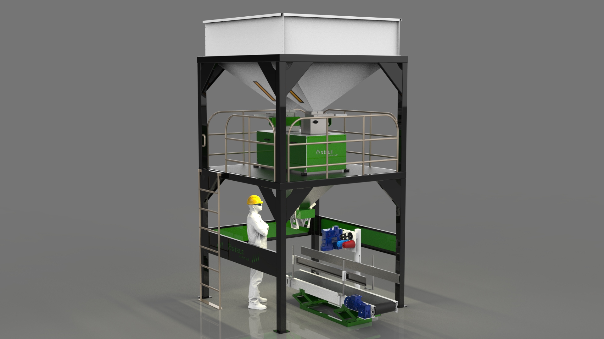 Otomatik Paketleme Makinesi (Çift Tartım Tek İstasyon)